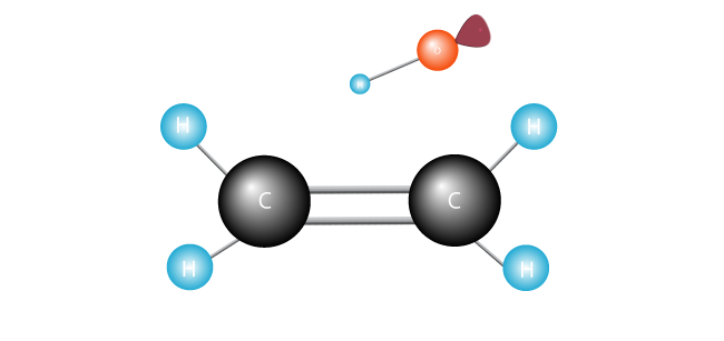 Free radical with unpaired electron