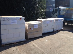 Pallets of primary connections resources