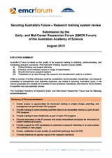 Submission—Review of Australia's Research Training System