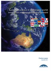 Australian science in a changing world: innovation requires global engagement