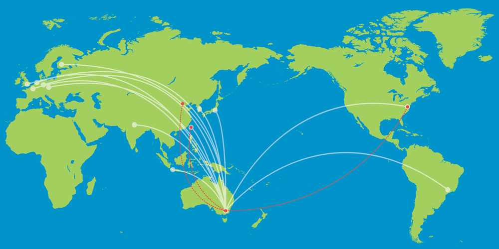 Interactive world map. Data available in table format below.