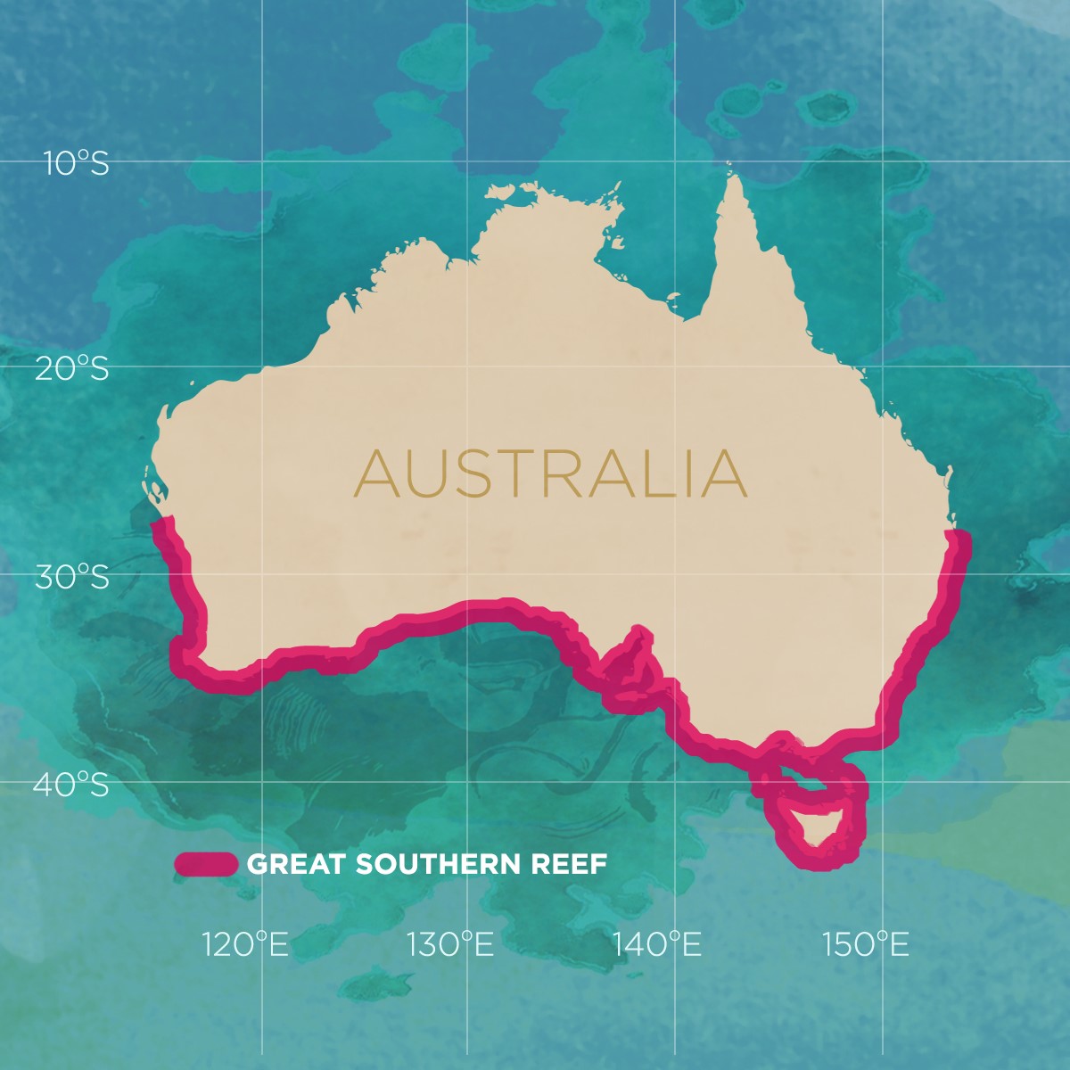 map of Australia