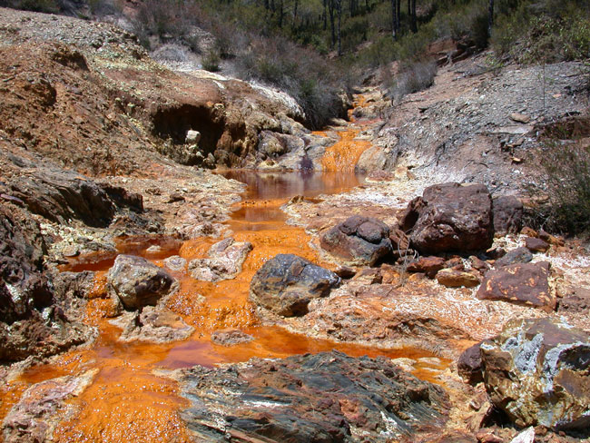 Acid mine drainage