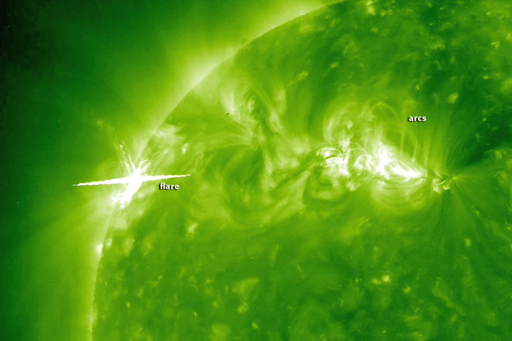 green planet solar storm