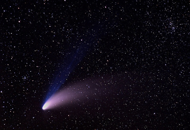 The comet Hale-Bopp