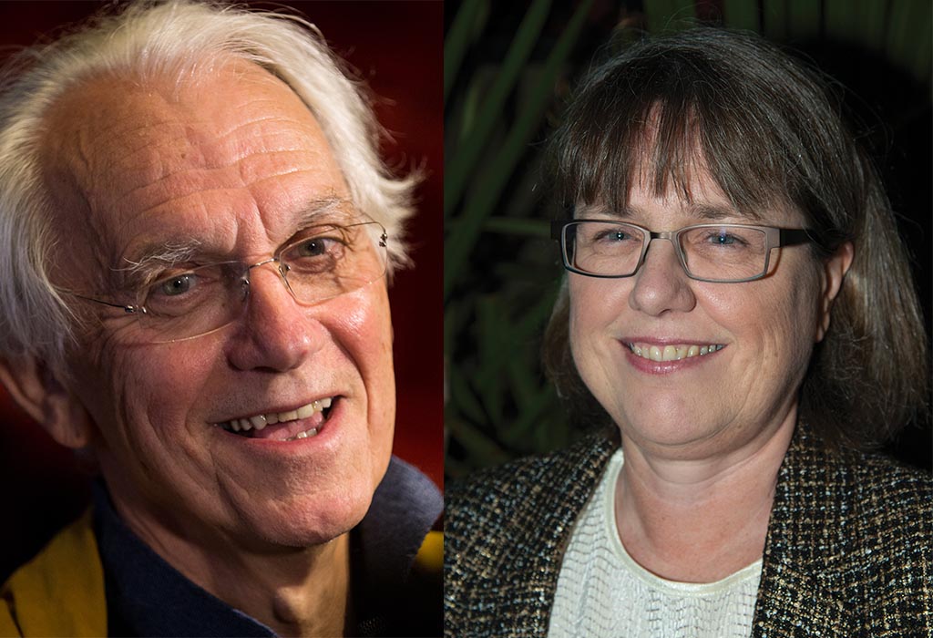 Gérard Mourou and Donna Strickland