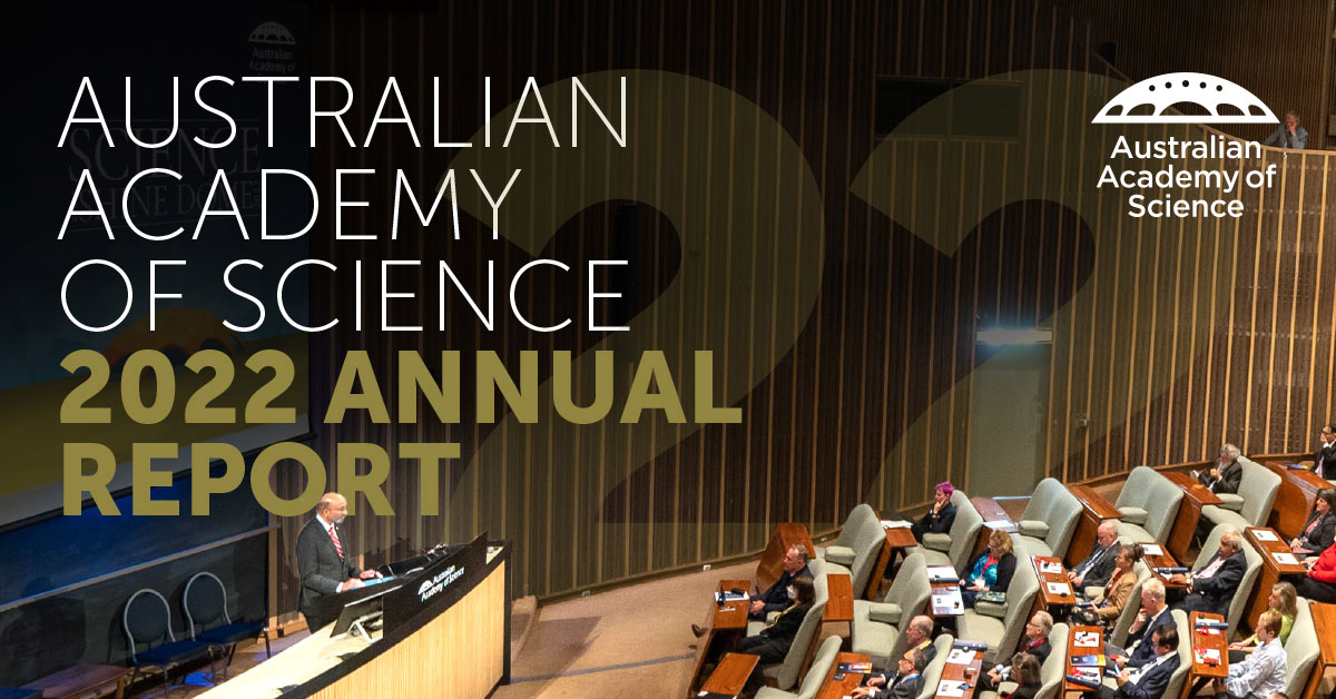 2022 Australian Academy of Science Annual Report