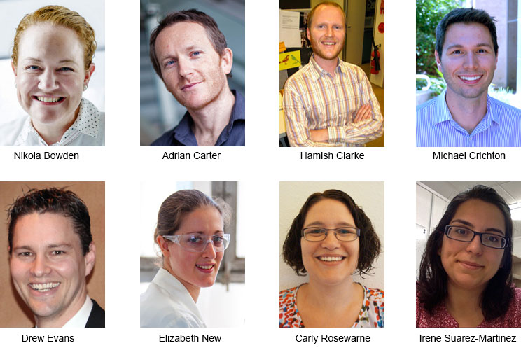 All the new EMCR Forum executive team members