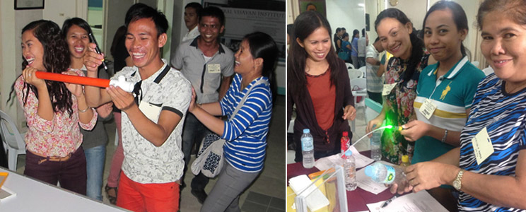 teachers participating in Philippines workshop