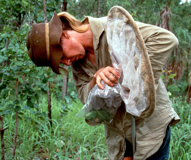 scientist in field