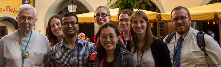 australian lindau delegates with nobel laureats