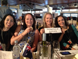 From left to right: Maria Markoulli, Hannah Moore, Angela Spence, Sonia Troeira-Henriques