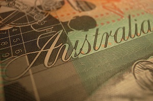 Part of an Australian $20 note