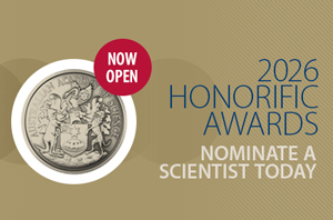 2026 Honorific Awards - nominate a scientist today