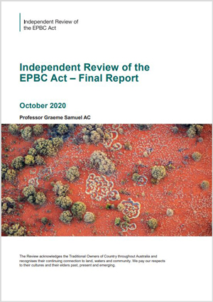 Environmental Protection and Biodiversity Conservation (EPBC) Act Review
