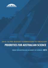 Submission—Pre-budget submission to Treasury on priorities for Australian science