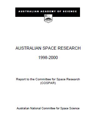 Report—Australian Space Research 1998-2000