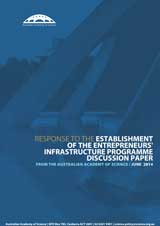 Response—Establishment of the Entrepreneurs' Infrastructure Programme discussion paper