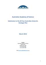 Submission—20 Year Australian Antarctic Strategic Plan