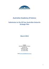 Submission—20 Year Australian Antarctic Strategic Plan