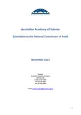 Submission—National Commission of Audit