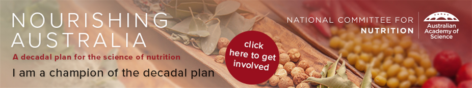 Nourishing Australia I am a champion of the decadal plan