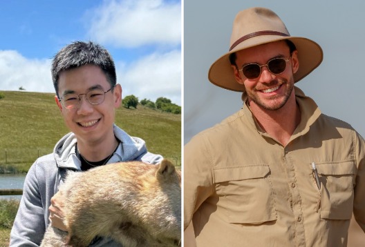 Profile photo of two men side by side