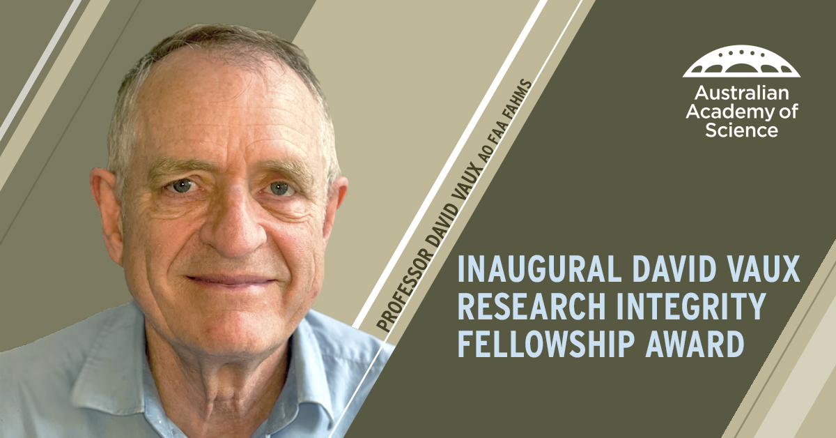 Champion of research integrity honoured with new award