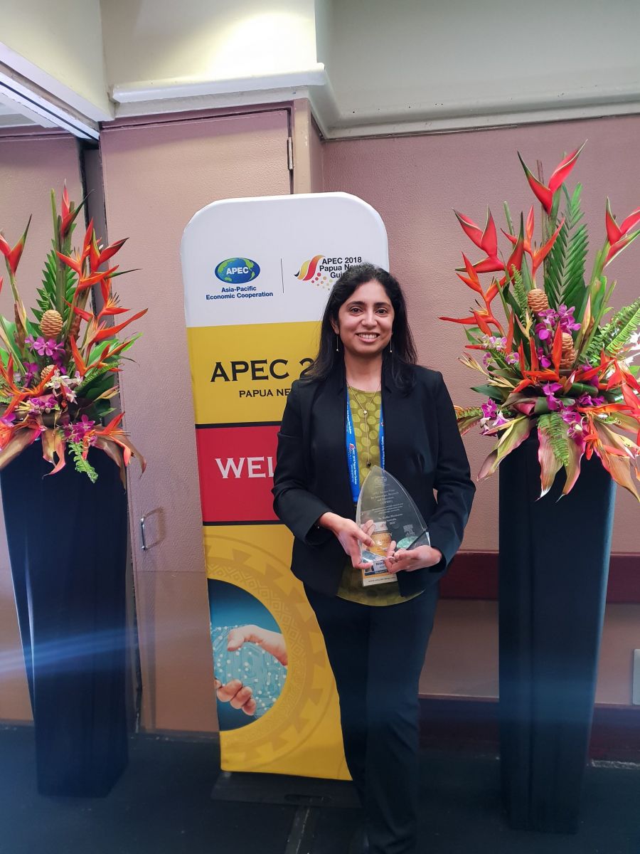 Australian scientist wins APEC ASPIRE Prize