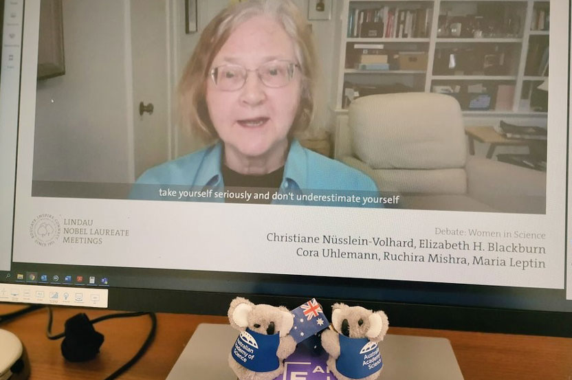 Australian fellowship recipients participate in Lindau Online Science Days