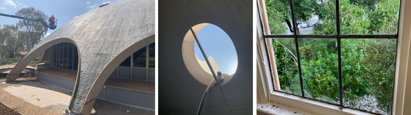 Canberra’s iconic landmark damaged in hailstorms