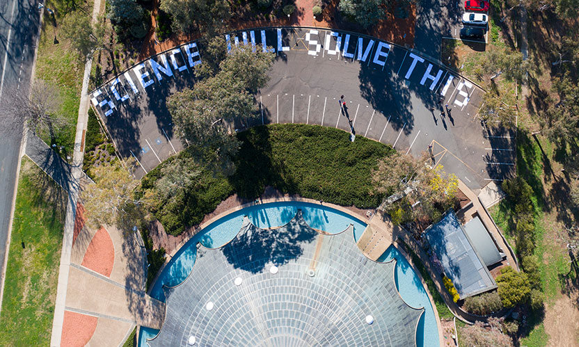 Academy celebrates the value of science with satellite selfie