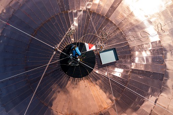 Time capsule with Fellows’ messages for the future placed under Dome-thumbnail