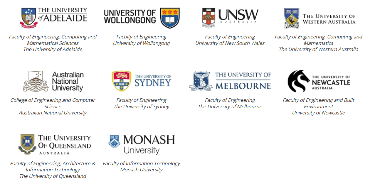 John Booker Medal sponsors