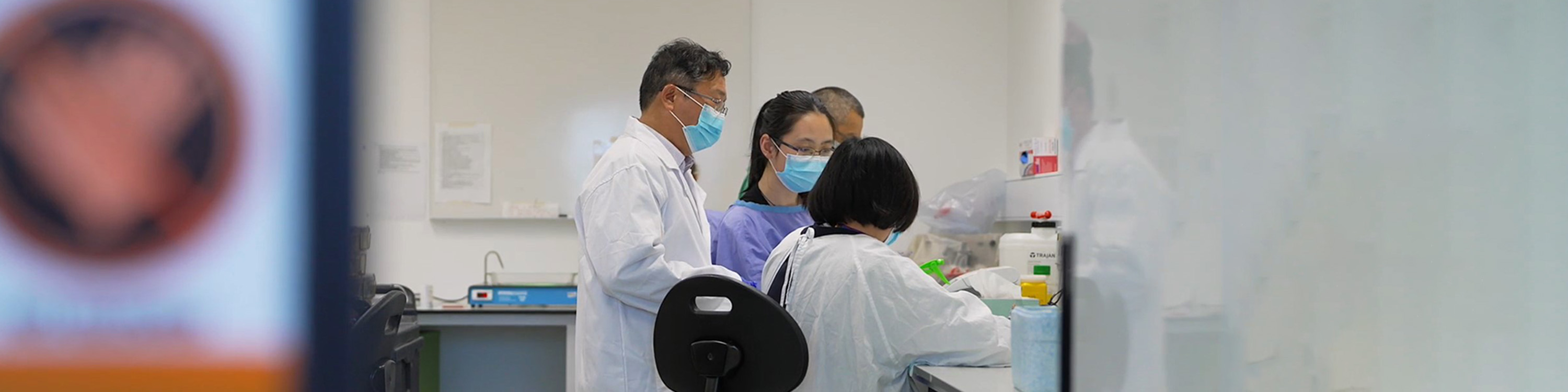 Scientist in laboratory