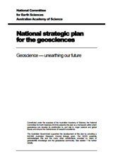 National strategic plan for the geosciences: Geoscience—unearthing our future