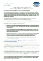 Submission—Select Committee on PFAS (per and polyfluoroalkyl substances)