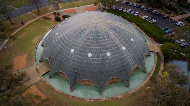 Aerial Shine Dome May 2015 Credit Adi Chopra